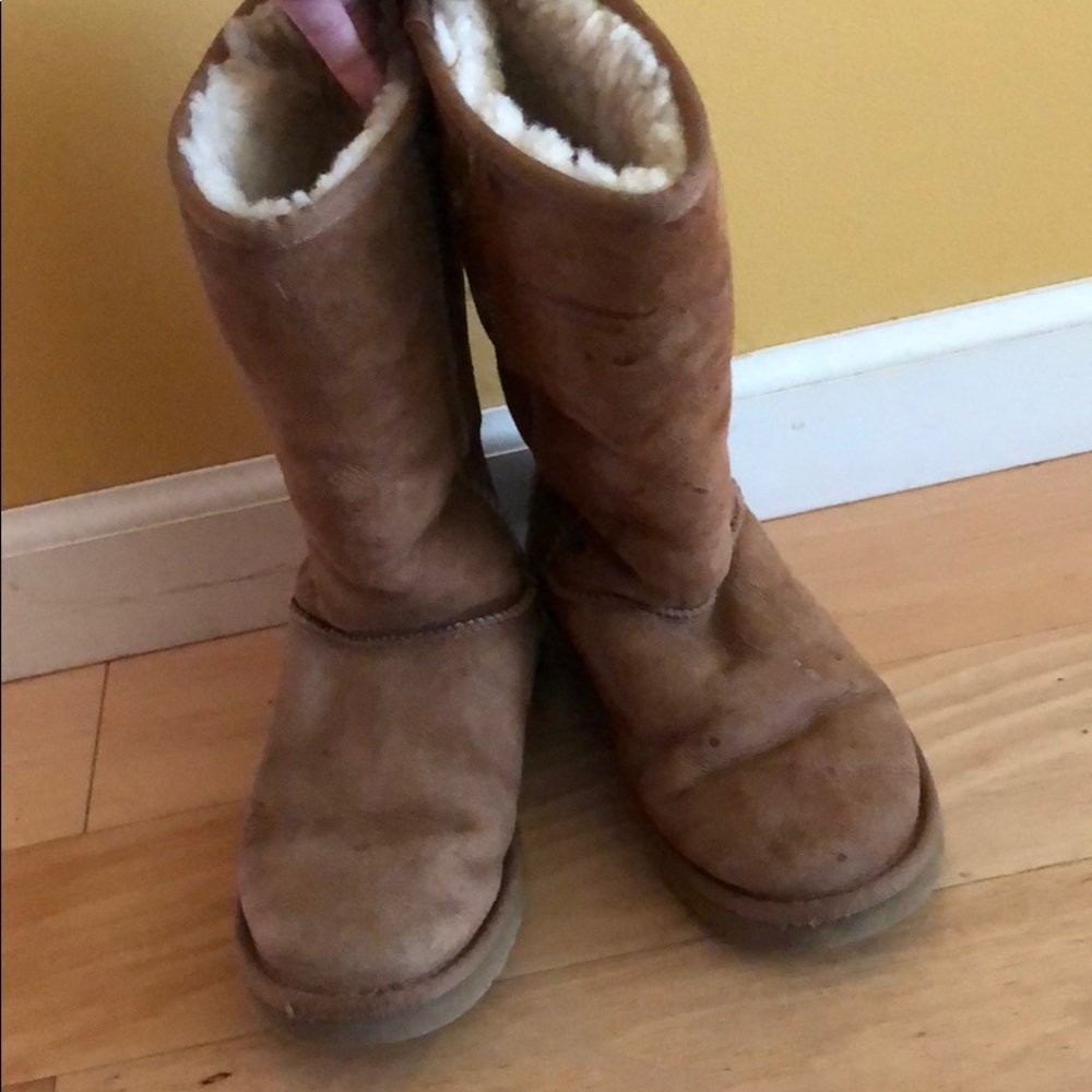Original Tall Brown UGG boots.